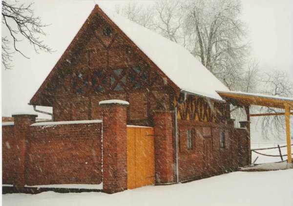 Die Auwaldstation im Winter