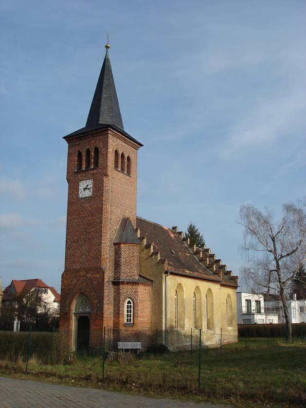 Die Schlosskirche von Lützschena