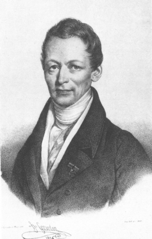 Maximilian Speck von Sternburg im Jahre 1826
